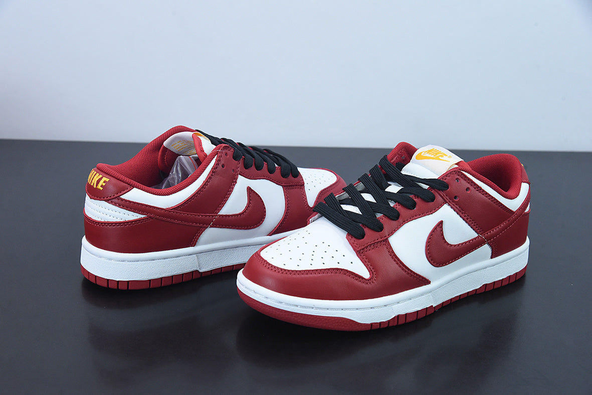 SBDNK‑054 — Nike SB Dunk Low “USC Red / White” — Design‑Inspired