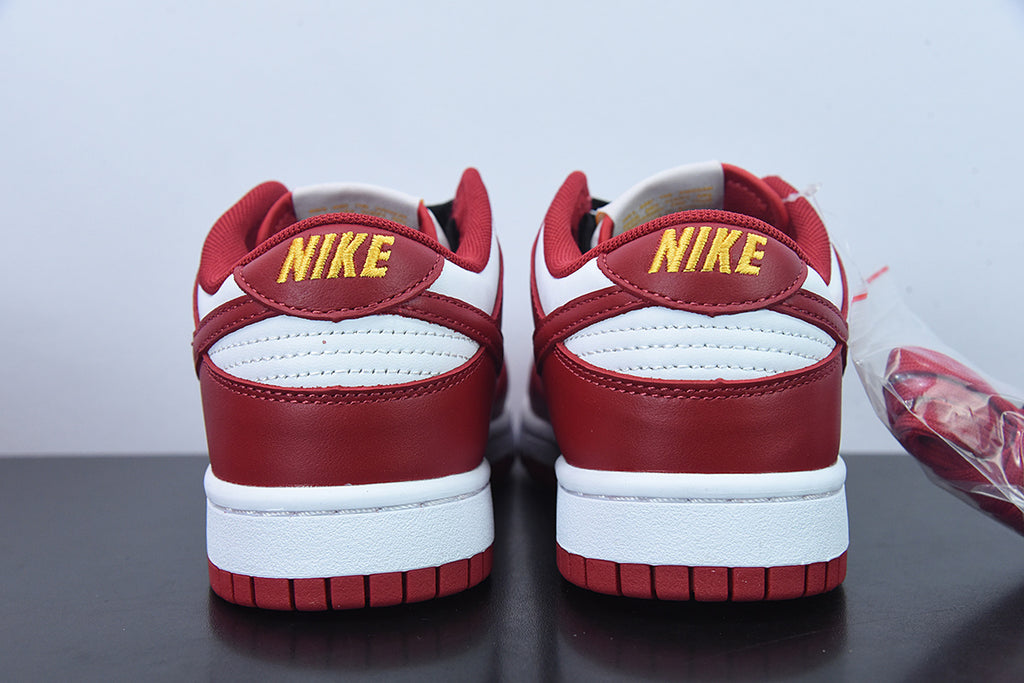 SBDNK‑054 — Nike SB Dunk Low “USC Red / White” — Design‑Inspired