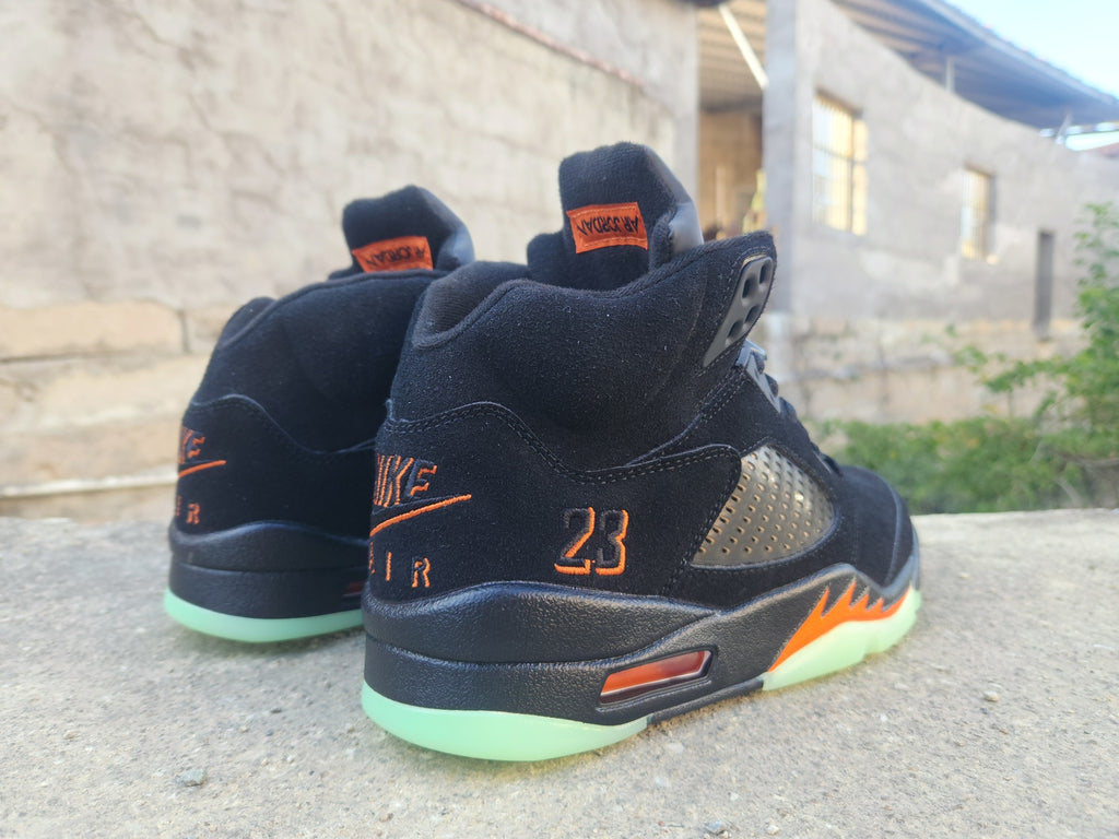 524 — Jordan 5 “Halloween Edition” — Design‑Inspired
