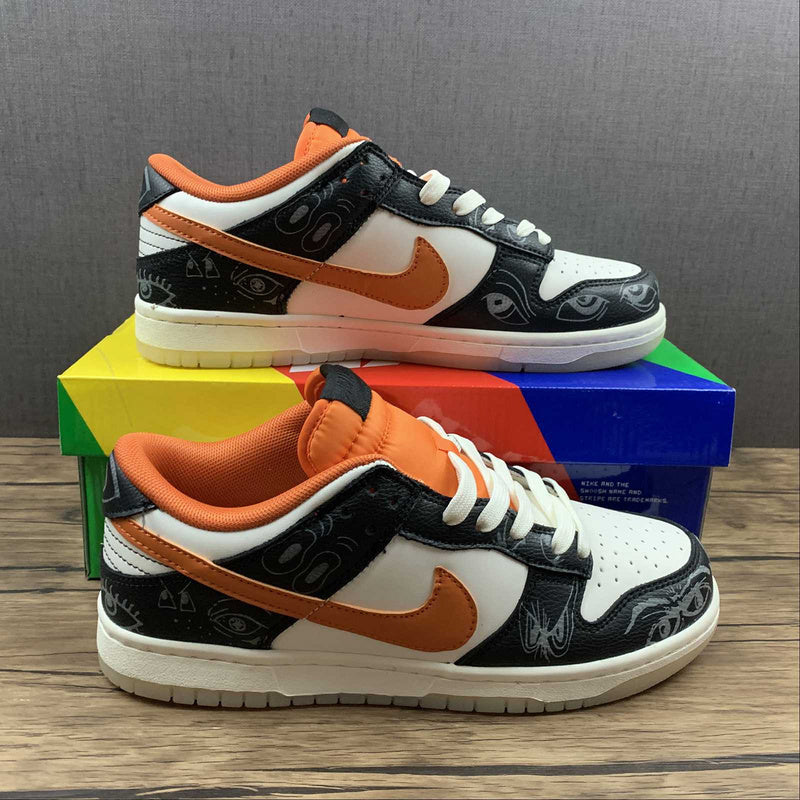 SBDNK‑055 — Nike SB Dunk Low “Halloween 2021 – Glow Graphic Tribute” — Design‑Inspired