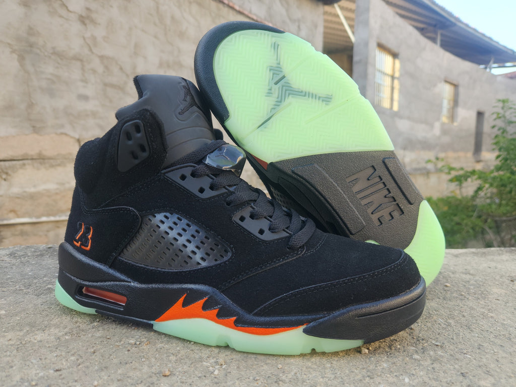 524 — Jordan 5 “Halloween Edition” — Design‑Inspired