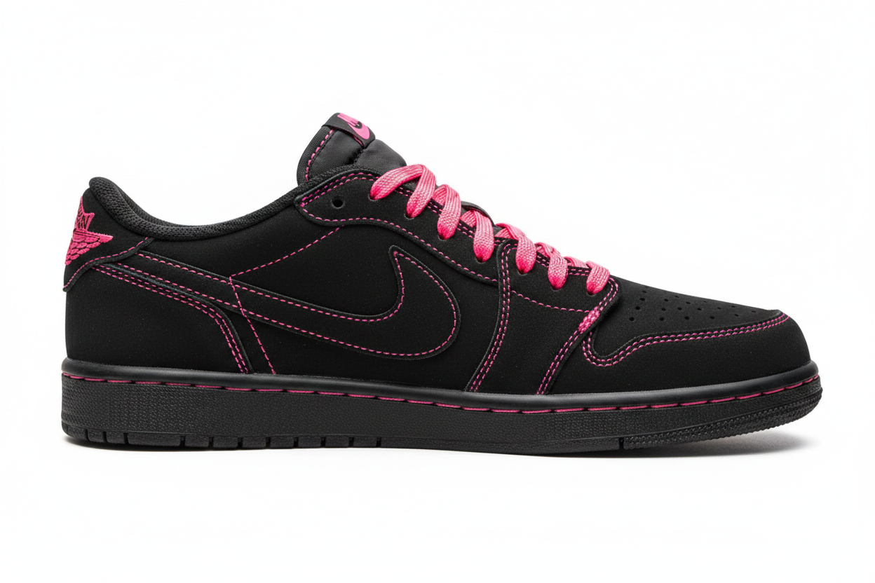 Hot Pink Reverse Swoosh v1
