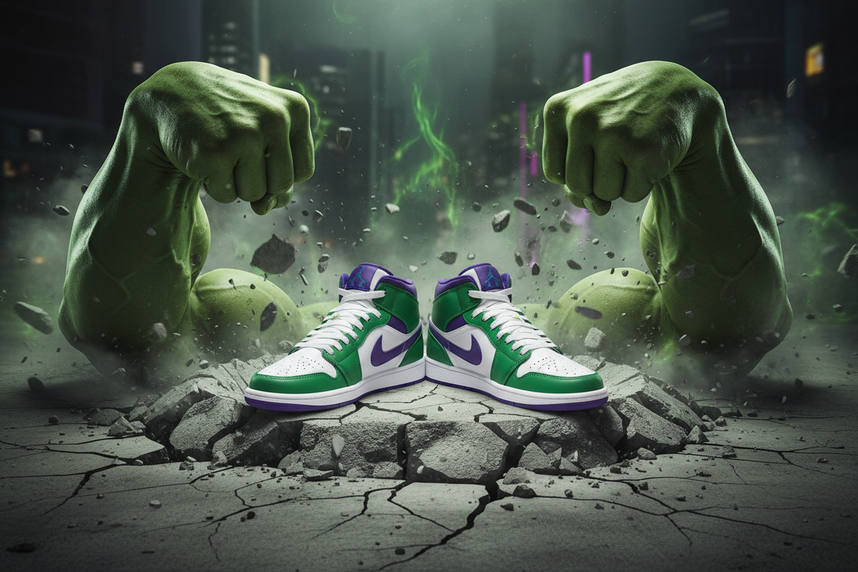 Hulk Arms Jordan 1 Hero