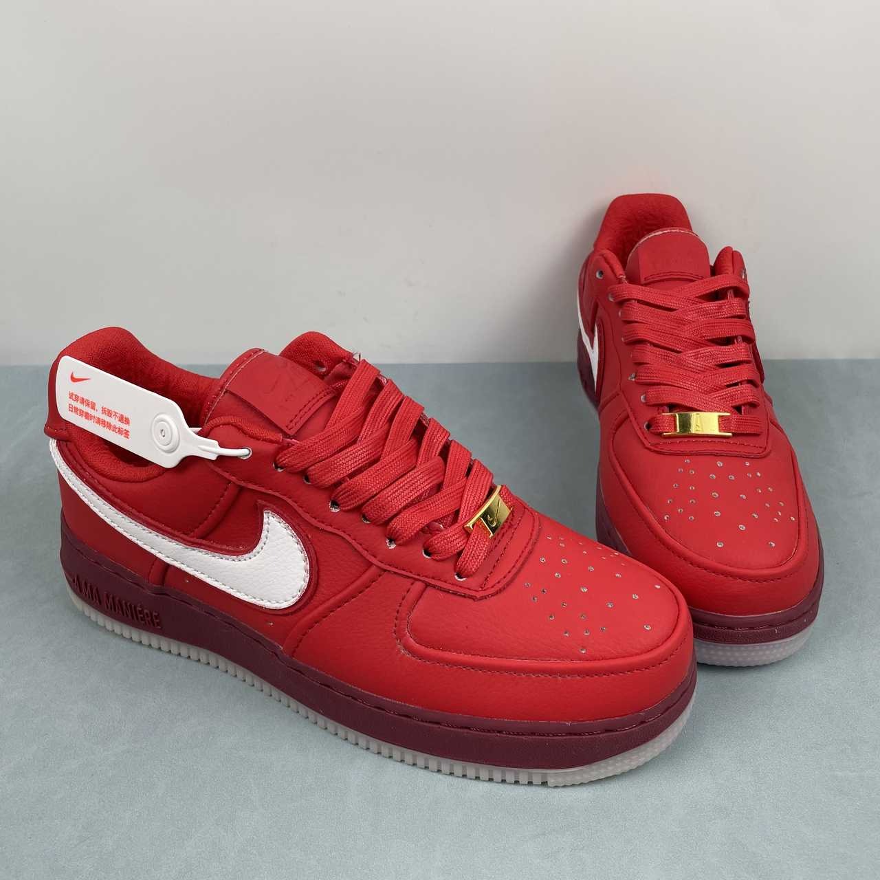 Air Force 1 Low – Design-Inspired "A Ma Manière" 6-Colorway Custom Tribute Build AF1-032 | Purple / Mustard / Forest / Navy / Red / Brown