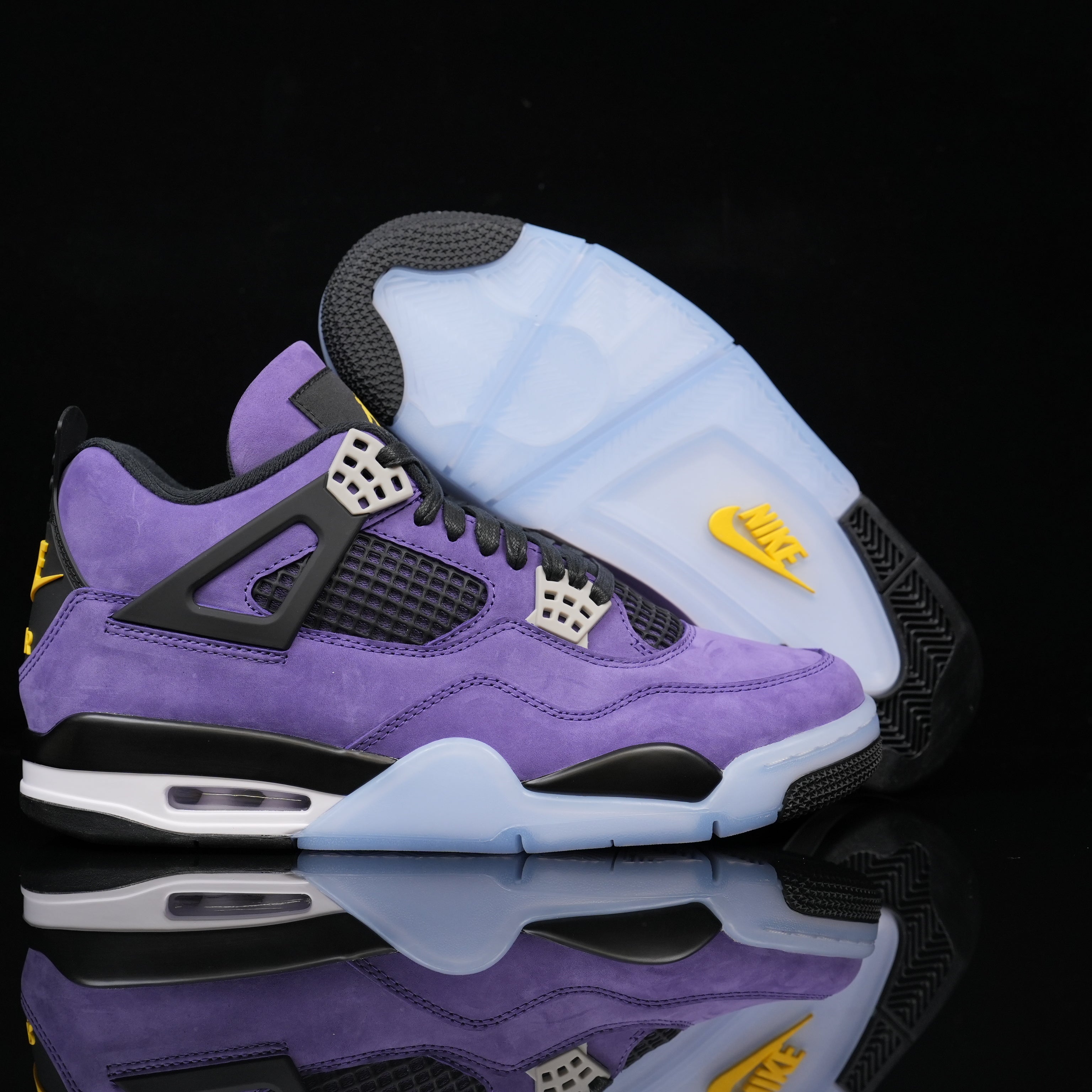 Jordan 4 “Imperial Purple” — Design Inspired Tribute Build - 460