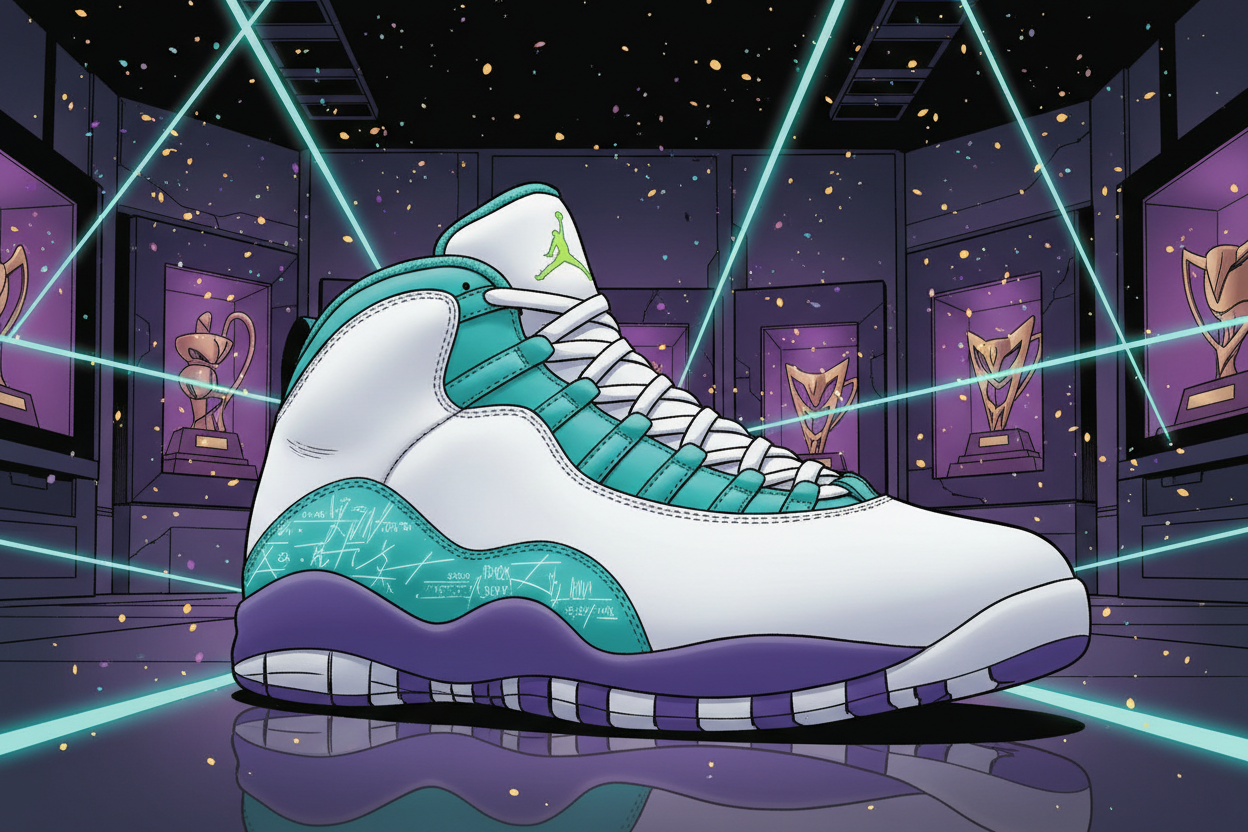 Jordan 10 Design Inspired Tributes sneaker