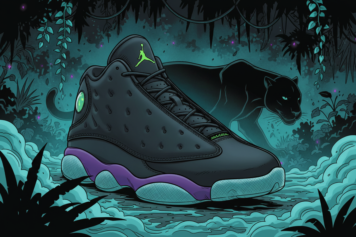 Jordan 13 Design Inspired Tributes sneaker