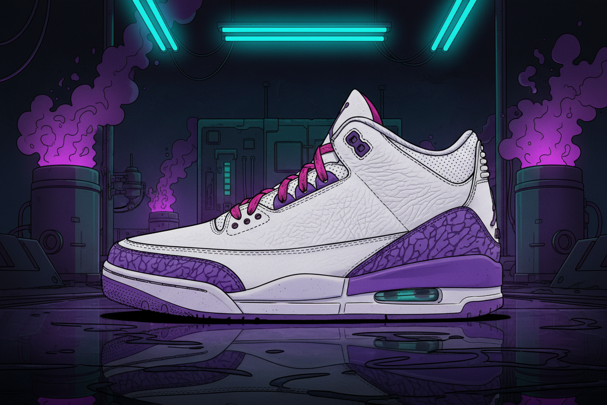 Jordan 3 Design Inspired Tributes sneaker