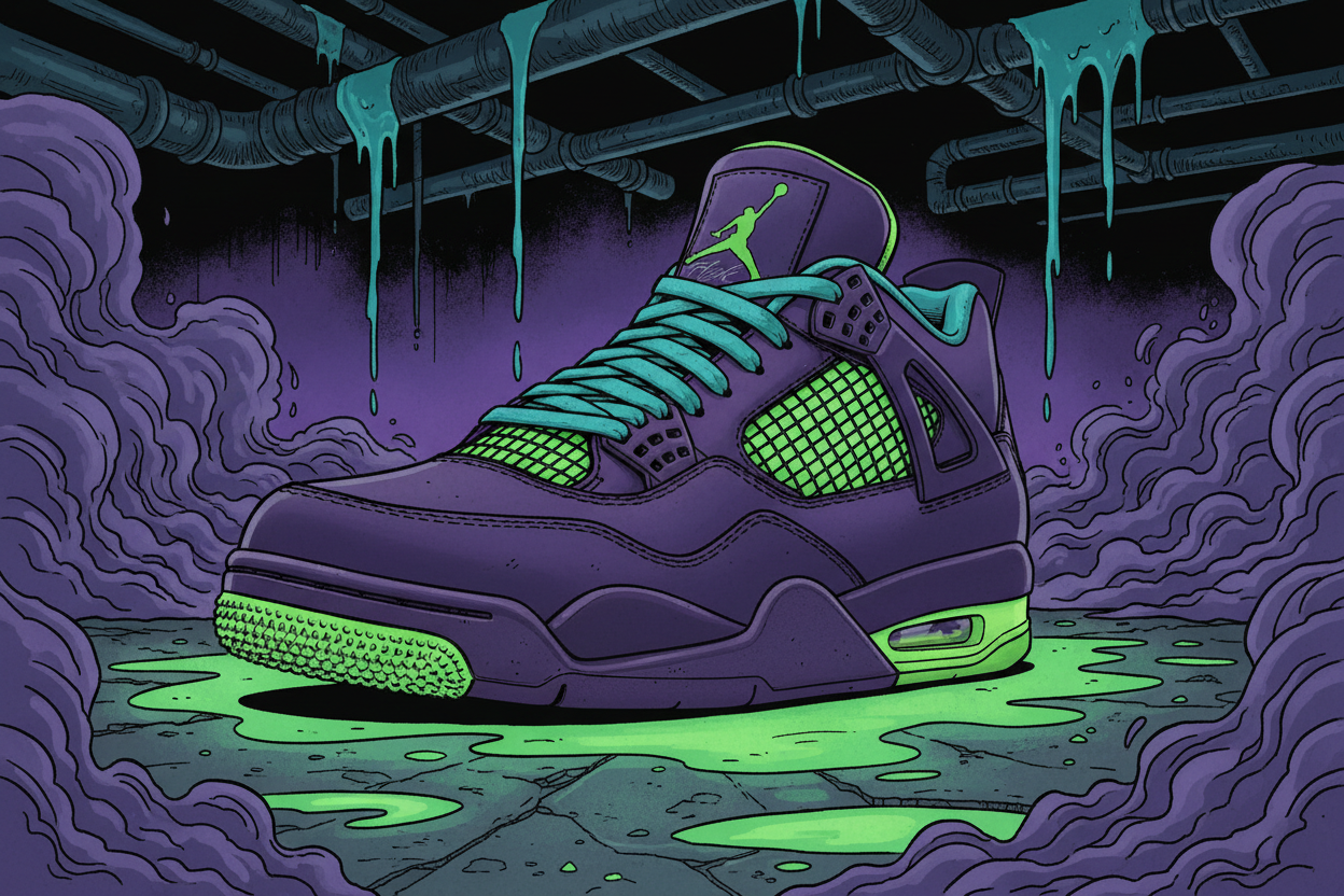 Jordan 4 Design Inspired Tributes sneaker