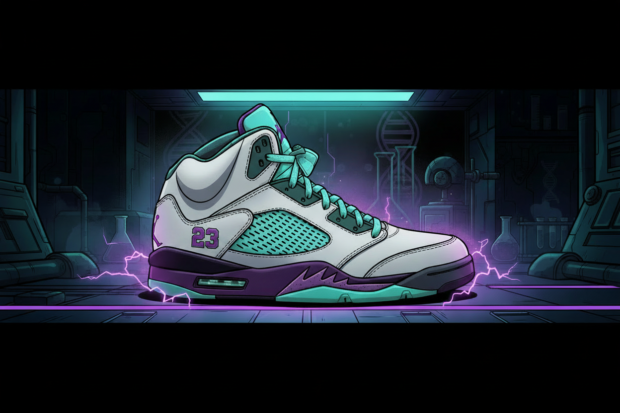 Jordan 5 Design Inspired Tributes sneaker