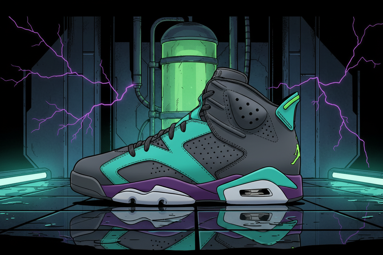 Jordan 6 Design Inspired Tributes sneaker