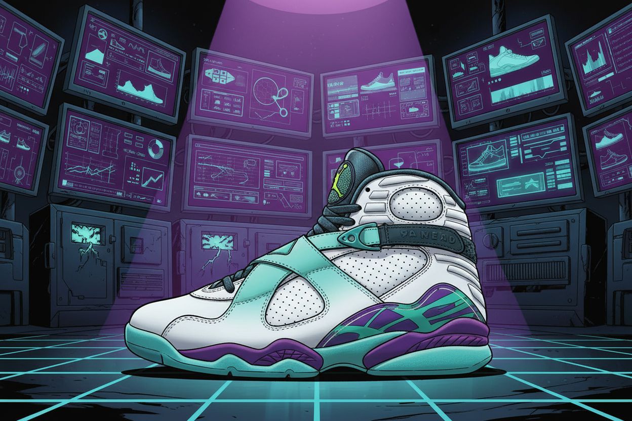 Jordan 8 Design Inspired Tributes sneaker