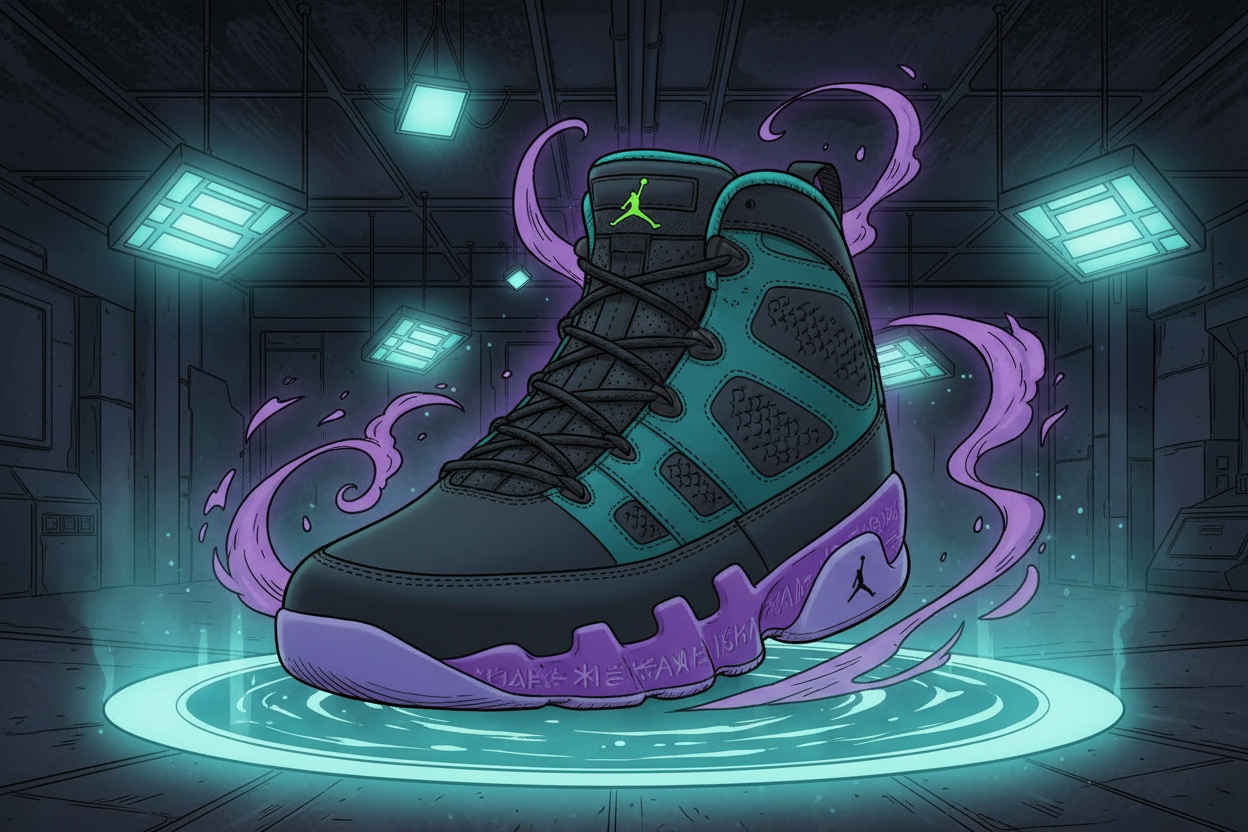 Jordan 9 Design Inspired Tributes sneaker