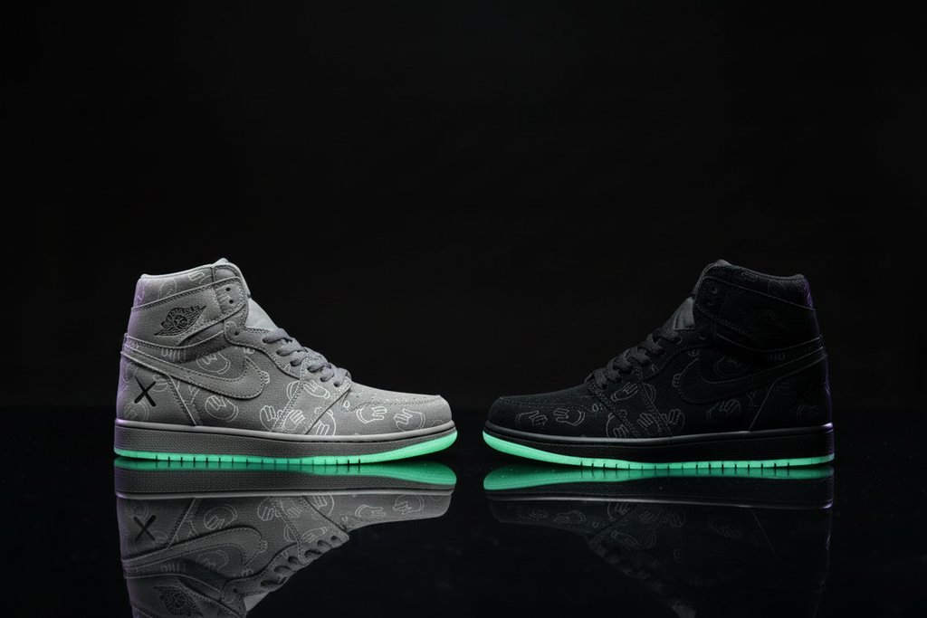 KAWS Jordan 1 - No Box Max Glow
