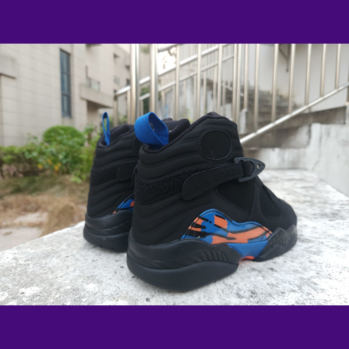 Jordan 8 Design-Inspired - "Knicks" - AJ8-KNICKS-815 - Sole Revival and Redemption LLC