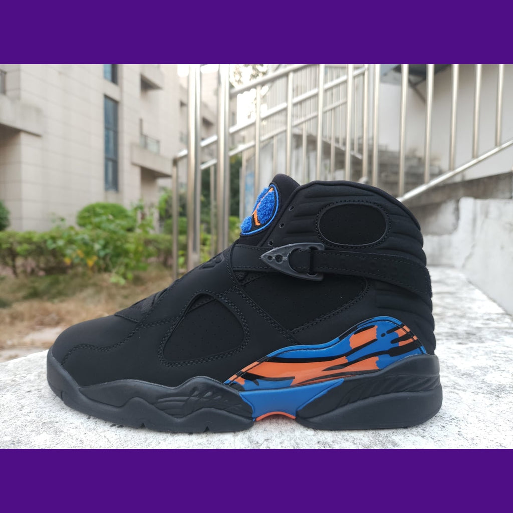 Jordan 8 Design-Inspired - "Knicks" - AJ8-KNICKS-815 - Sole Revival and Redemption LLC