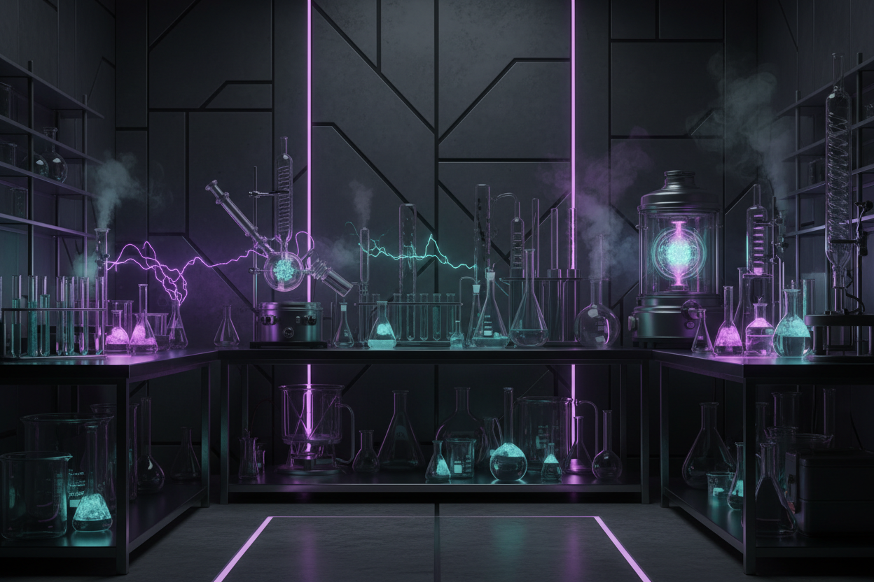 Laboratory background