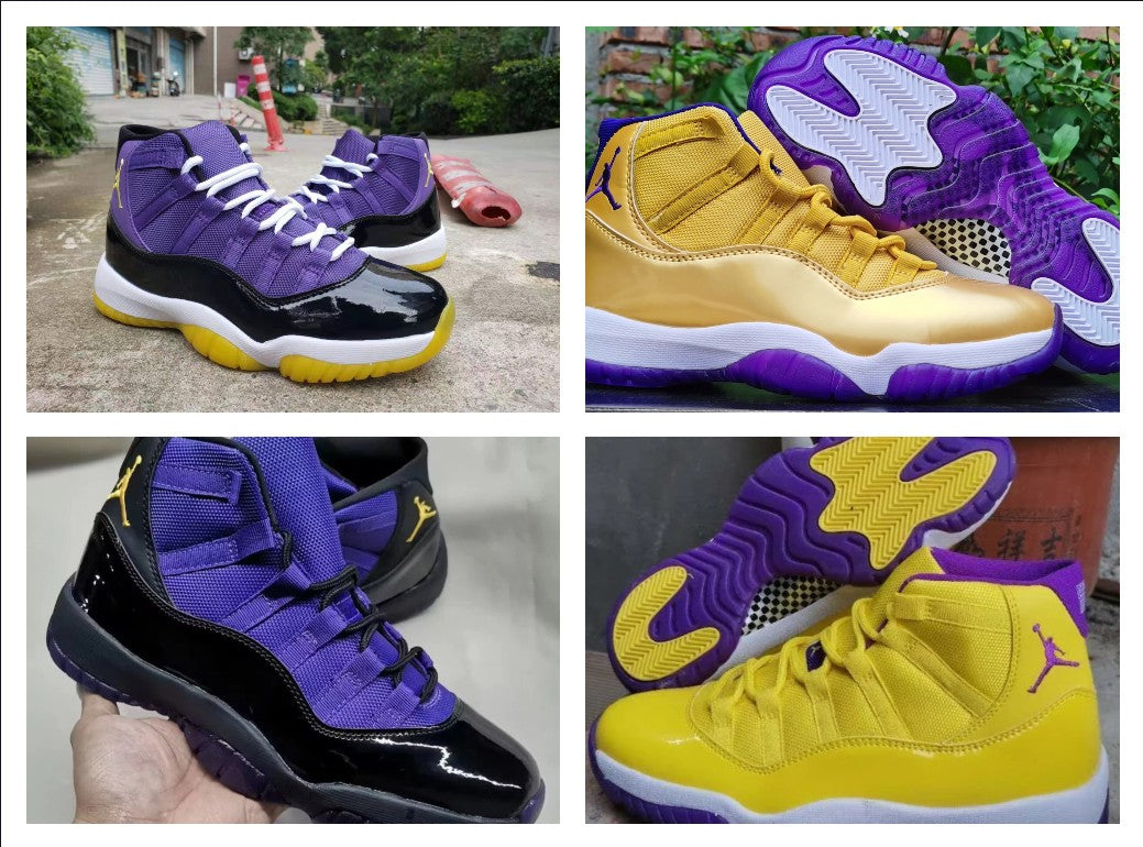 1118 — Jordan 11 “Mamba Mix-ups”  Fantasy Colorway Tributes (5 Colorways to choose from)