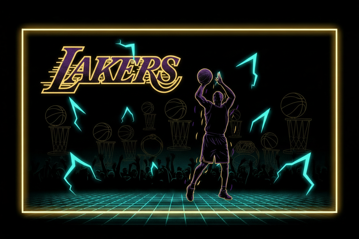 Lakers - Kobe Silhouette v3