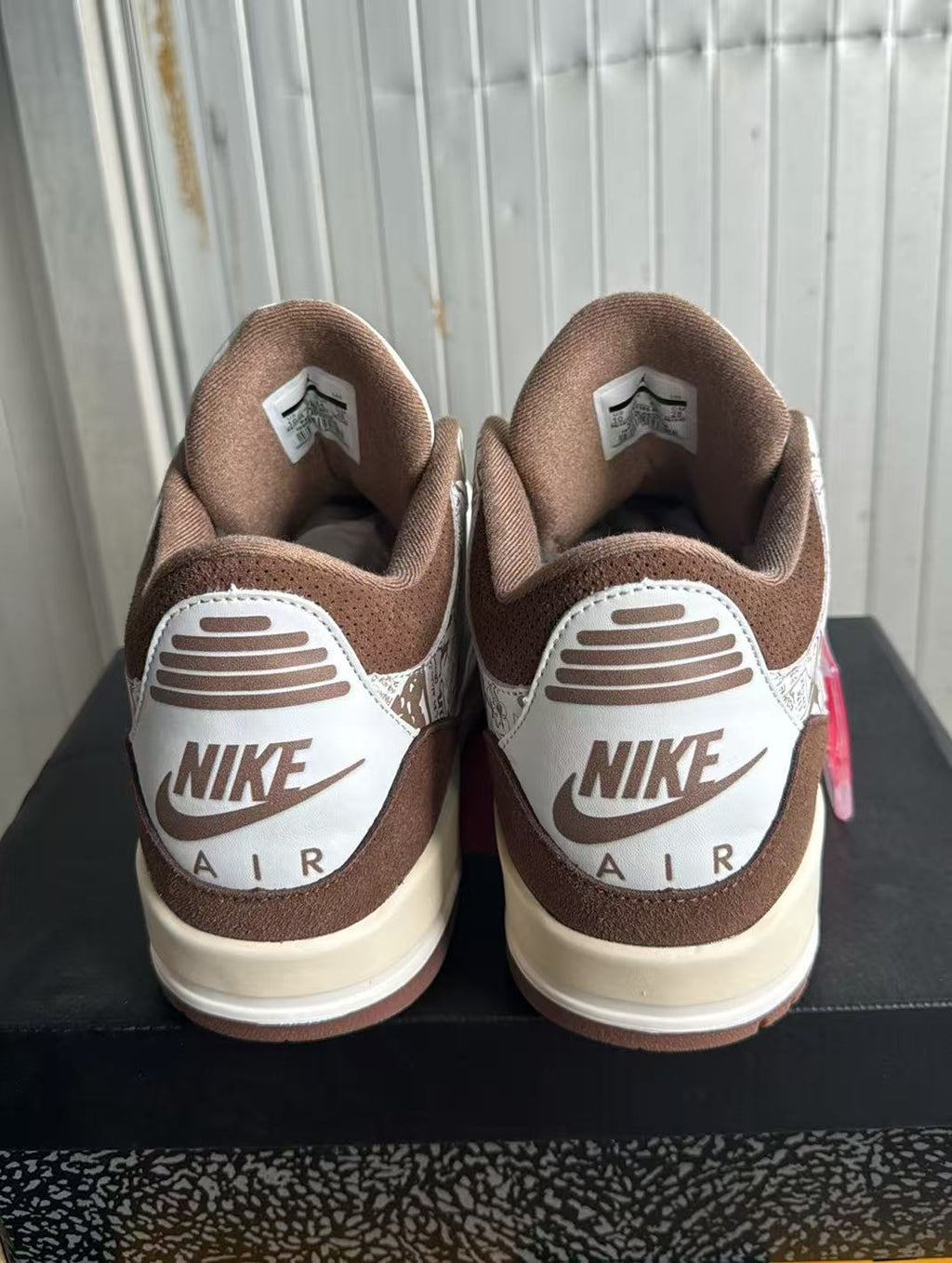 Jordan 3 Design-Inspired - "Lasers" - Brown - AJ3-LASER-350