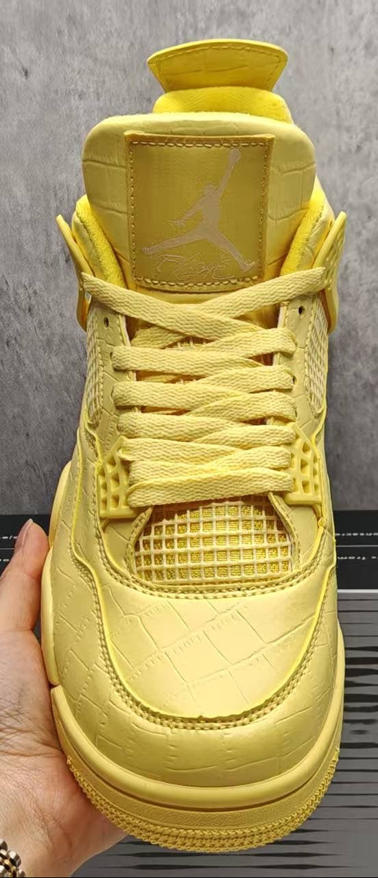 Jordan 4 Design-Inspired - "J. Balvin Lemon-Aid" - AJ4-JBALVINLMNAID-490