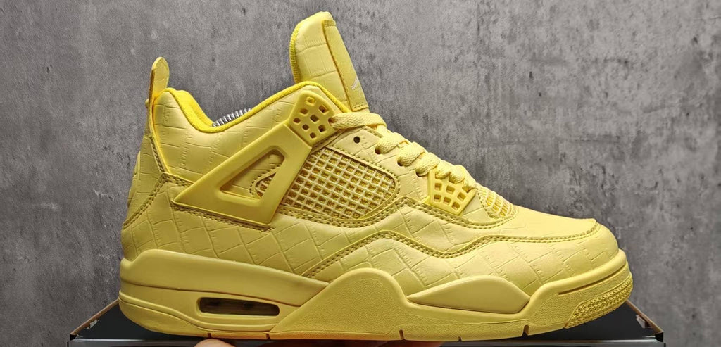 Jordan 4 Design-Inspired - "J. Balvin Lemon-Aid" - AJ4-JBALVINLMNAID-490