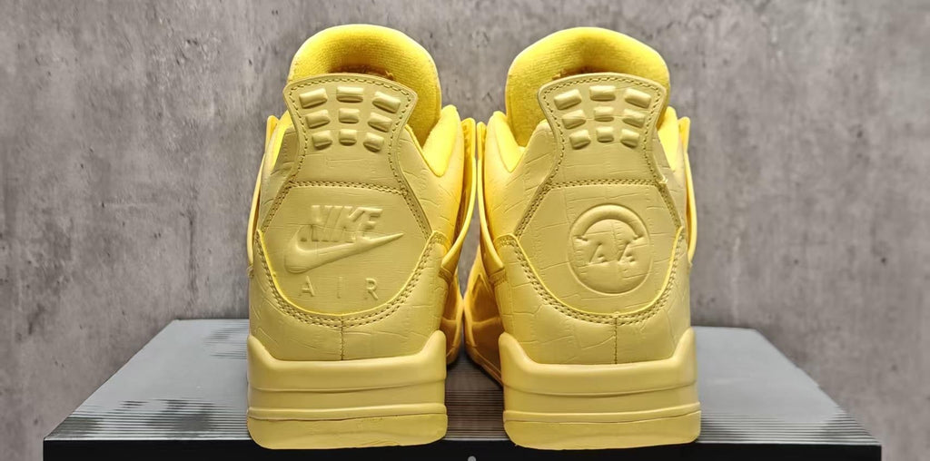 Jordan 4 Design-Inspired - "J. Balvin Lemon-Aid" - AJ4-JBALVINLMNAID-490