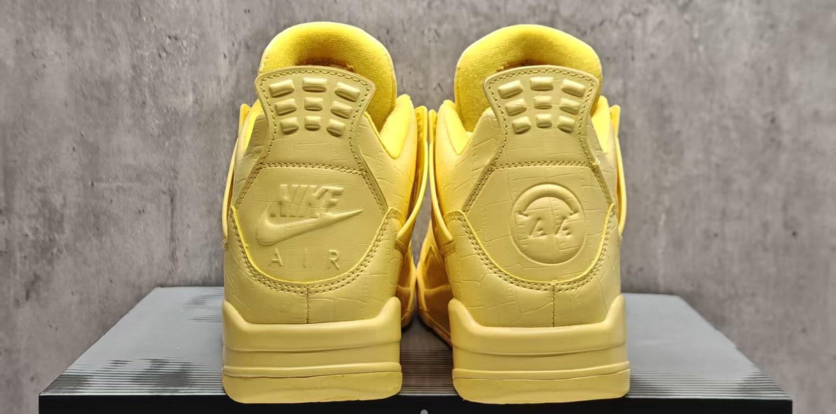 Jordan 4 Design-Inspired - "J. Balvin Lemon-Aid" - AJ4-JBALVINLMNAID-490