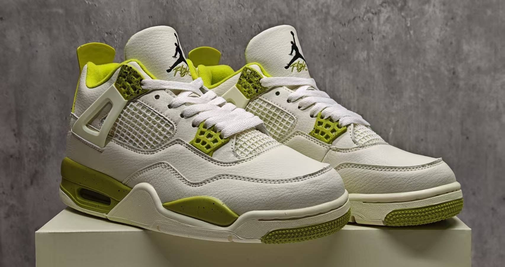 Jordan 4 – Design‑Inspired "Lemonades" Custom Tribute Build AJ4‑LEMONADES‑473