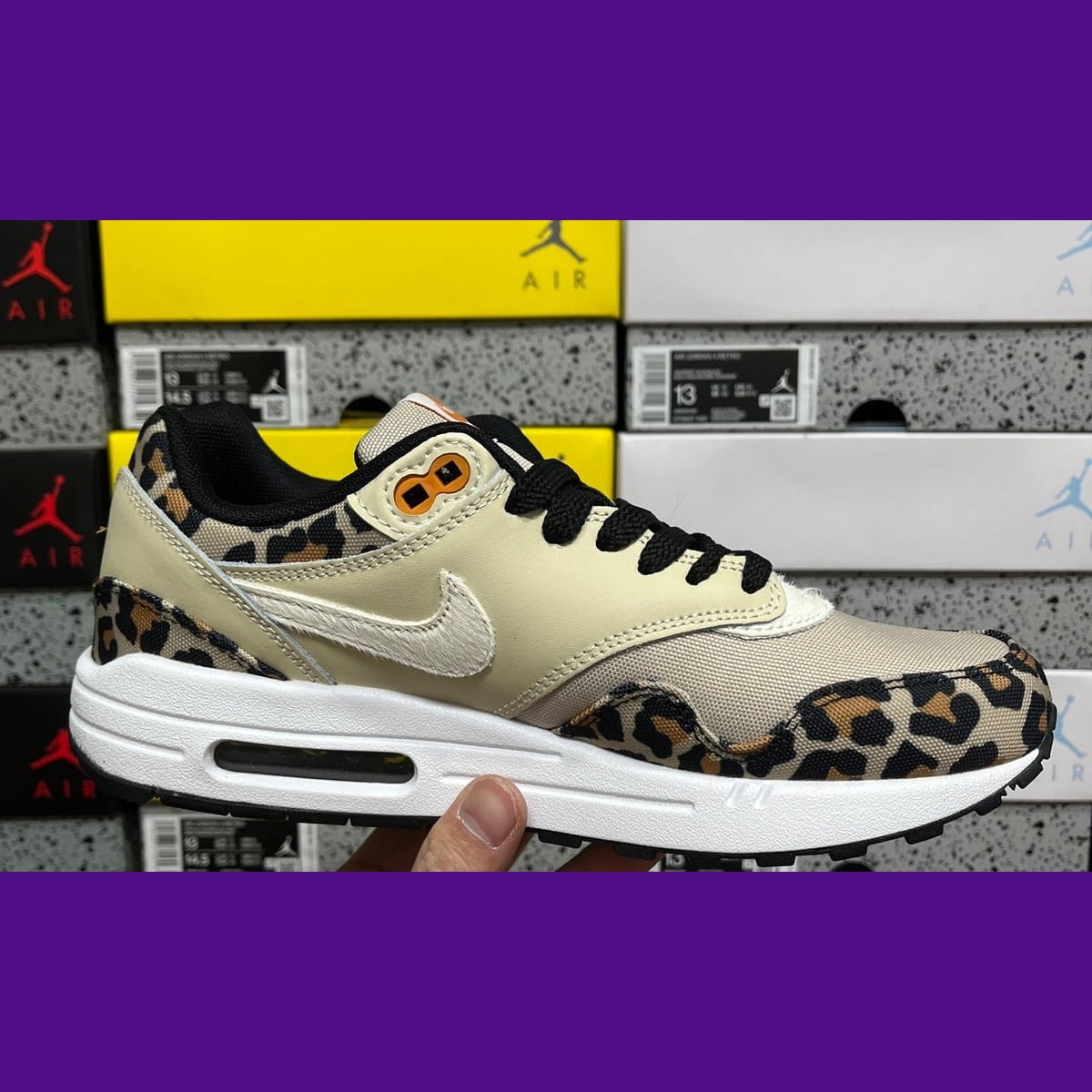 Nike Air Max 1 Design-Inspired - "Leopard Print" - AM1-LEOPRD-021 - Sole Revival and Redemption LLC