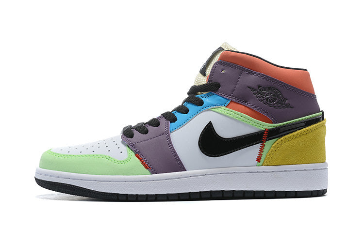 036 — Jordan 1 Mid “Lightbulb” — Design‑Inspired Colorway
