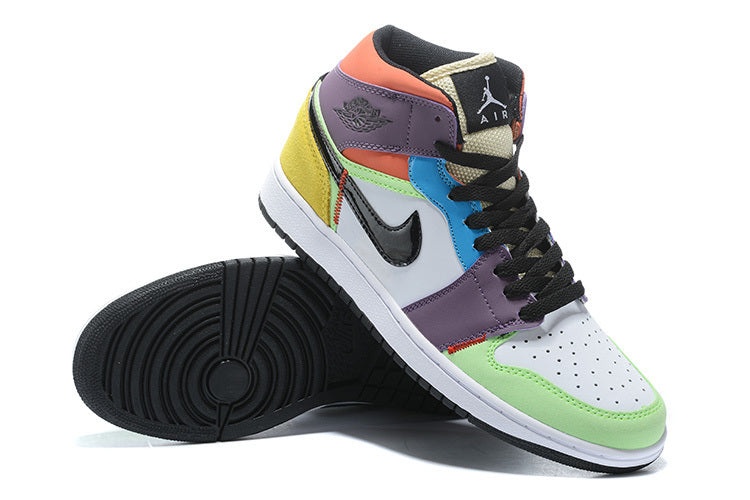 036 — Jordan 1 Mid “Lightbulb” — Design‑Inspired Colorway