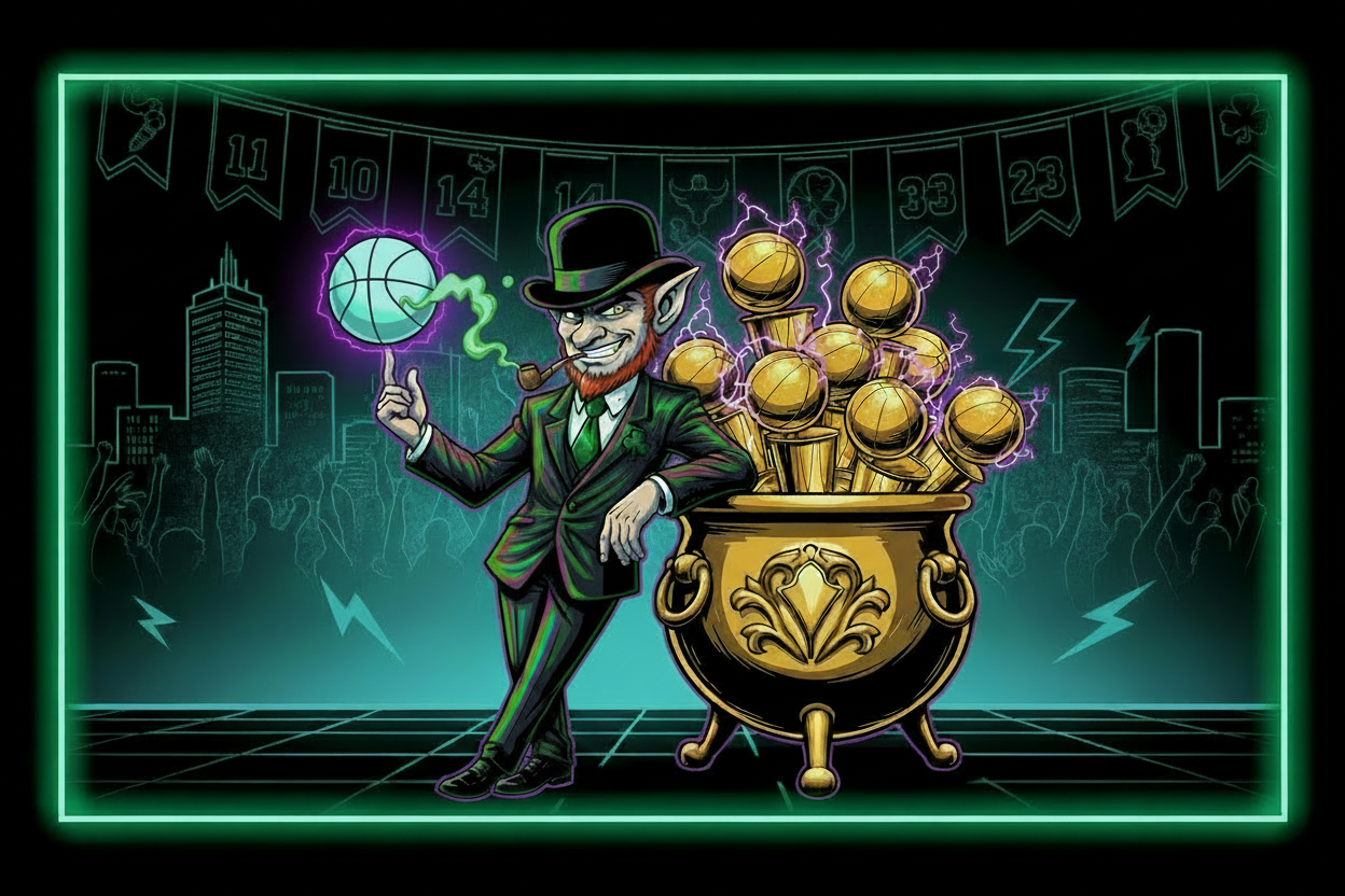Lucky Iridescent Emerald Suit