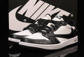 Jordan 1 Low – Design‑Inspired Travis Scott "LV‑Off White 'Embossed Panda’s" AJ1‑LVEMB‑056