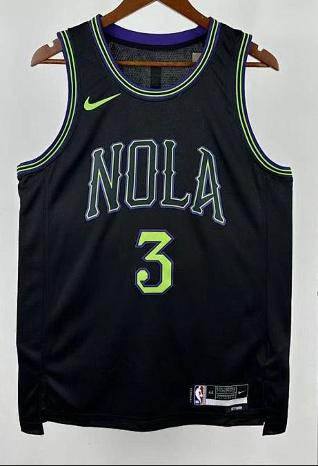 New Orleans Pelicans - Jordan Poole #3 City Edition Jersey (Black NOLA)