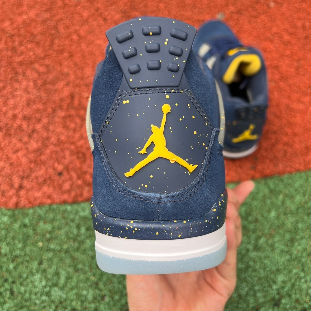 452 — Jordan 4 “Collegiate PE Series” — Tribute Custom (4 Teams)