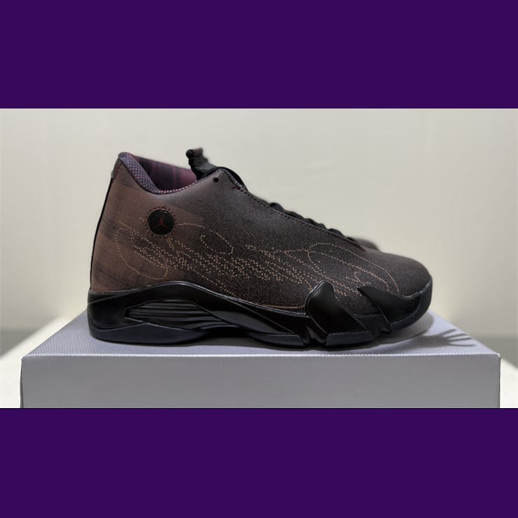 Jordan 14 Design-Inspired - "Mowalola Burnt Red" - AJ14-MOW-1414 - Sole Revival and Redemption LLC