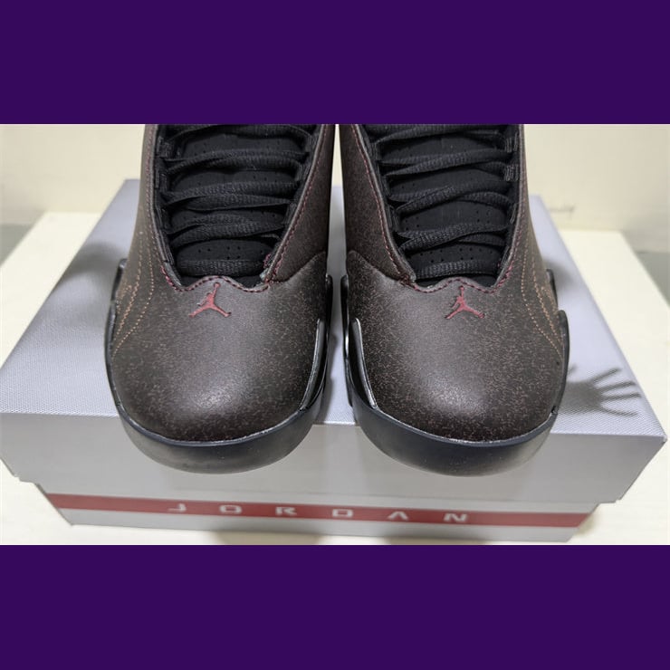 Jordan 14 Design-Inspired - "Mowalola Burnt Red" - AJ14-MOW-1414 - Sole Revival and Redemption LLC