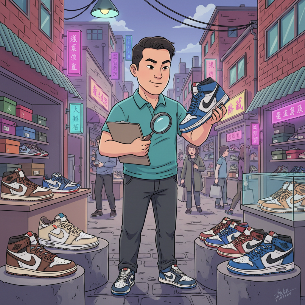 Mr. Lee sourcing rare sneakers