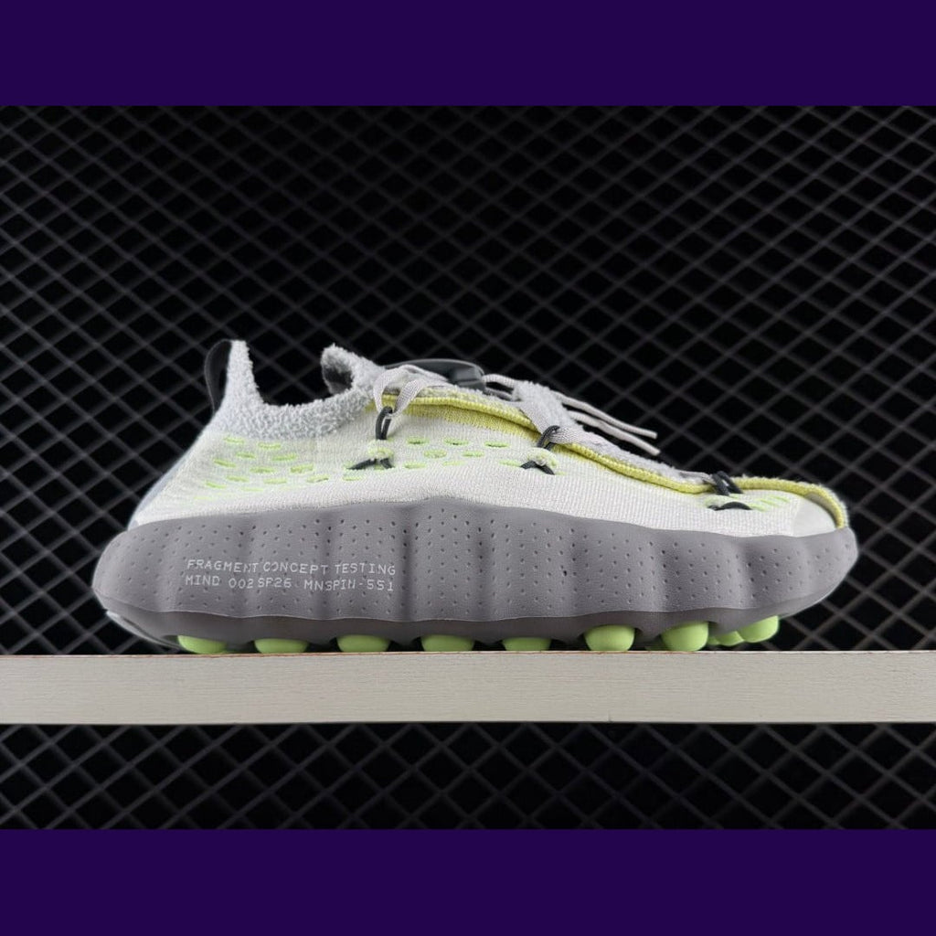 Nike Mind 002 Design-Inspired - "Fragment Grey / Volt Green" - MND-002-FRGGRYVOLT - Sole Revival and Redemption LLC