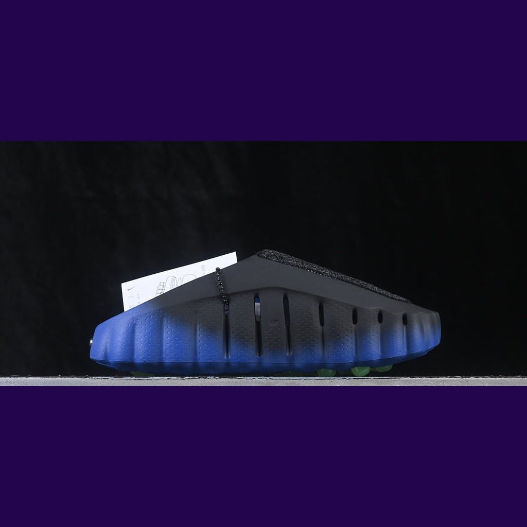 Nike Mind 001 Slides Design-Inspired - "NOCTA Black / Blue Volt" - MND-SLD-NOCTABLVOLT - Sole Revival and Redemption LLC