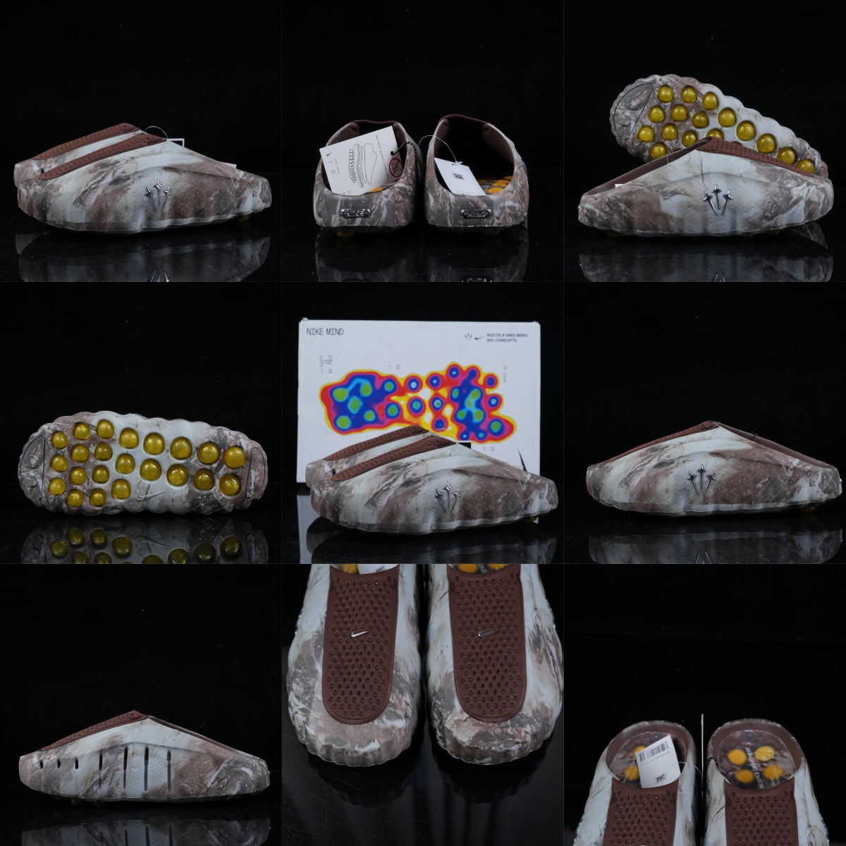 Nike Mind 001 Slides — "Notca- Drake" Design‑Inspired Footwear - SLD‑001‑ND