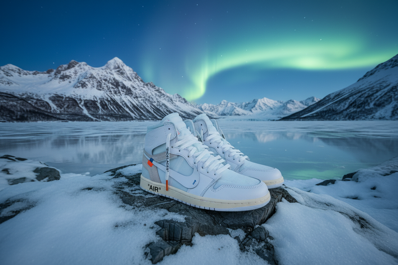 Off-White AJ1 Alaska Scene