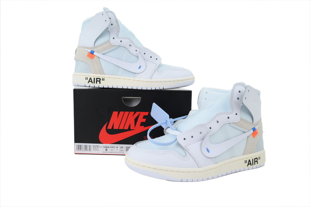 028 — Jordan 1 High “Off‑White Alaska” — Design‑Inspired