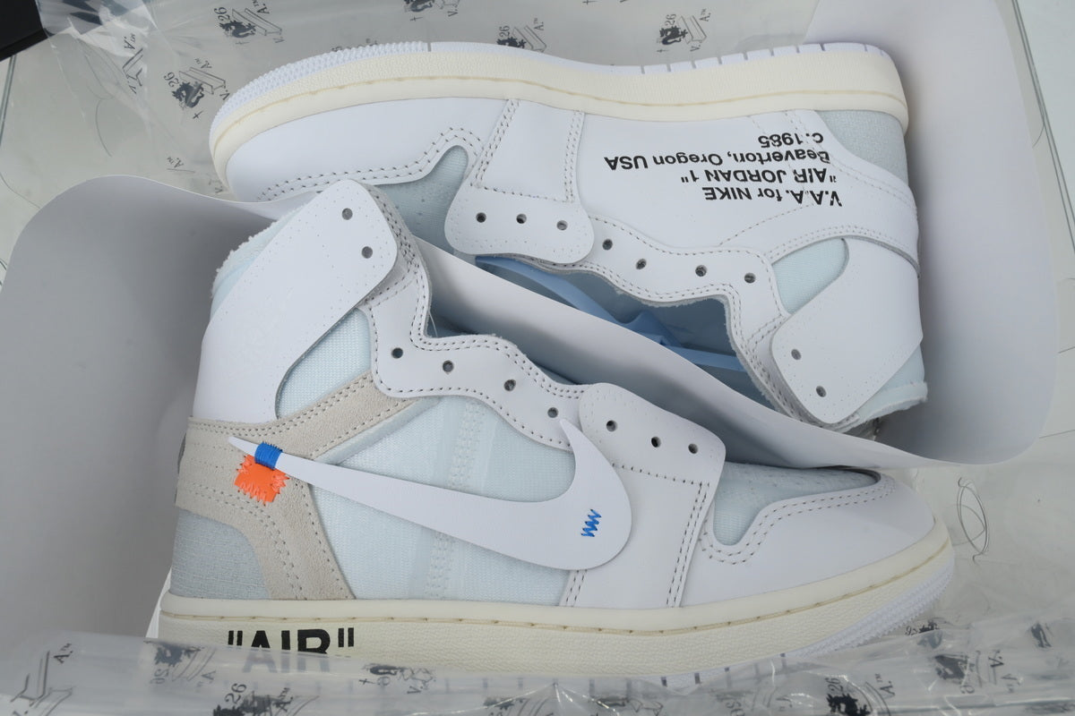 028 — Jordan 1 High “Off‑White Alaska” — Design‑Inspired