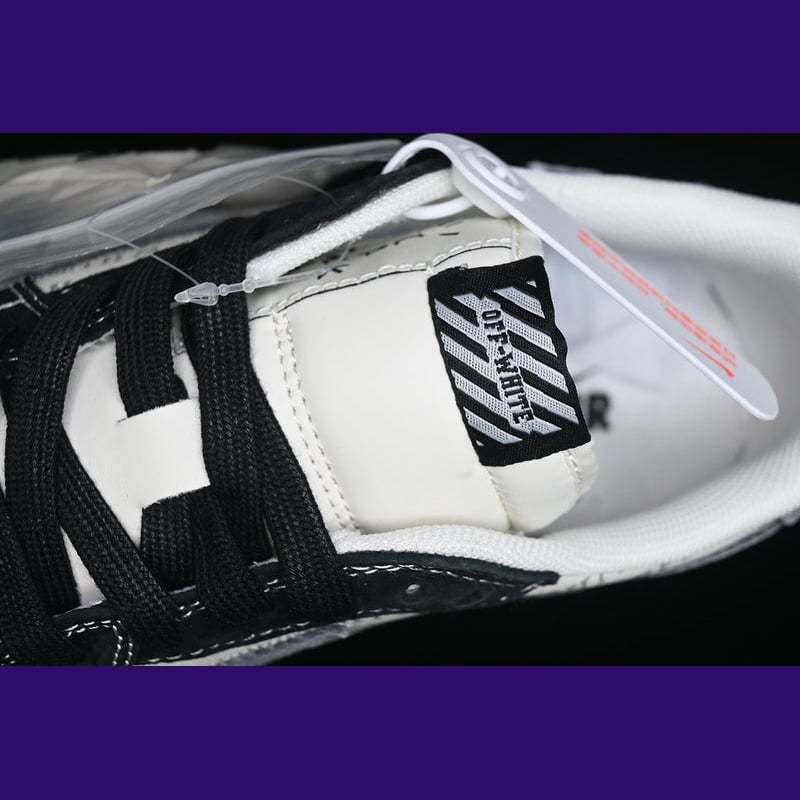 Jordan 1 Low Design-Inspired - "Travis Scott Off-White Black Suede" - TS-OWBLK - Sole Revival and Redemption LLC