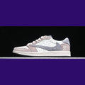Jordan 1 Low Design-Inspired - "Travis Scott Off-White Tan Suede" - TS-OWTAN - Sole Revival and Redemption LLC