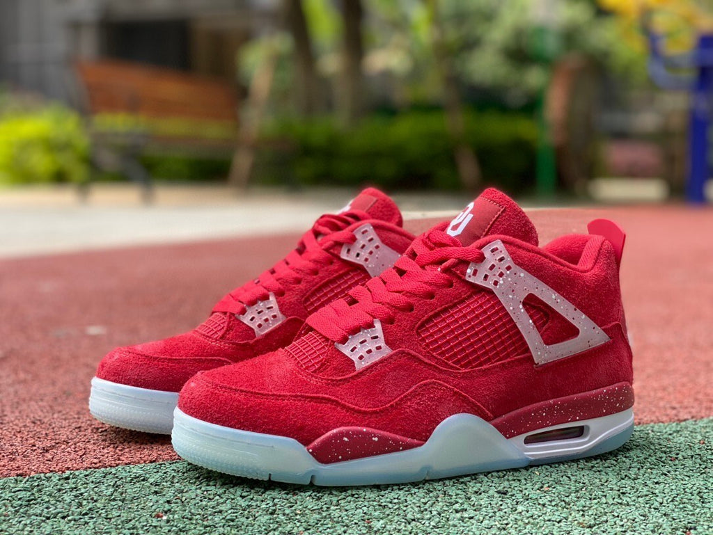 452 — Jordan 4 “Collegiate PE Series” — Tribute Custom (4 Teams)