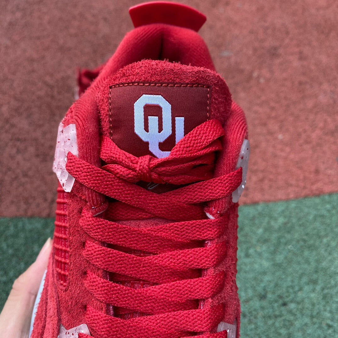 452 — Jordan 4 “Collegiate PE Series” — Tribute Custom (4 Teams)