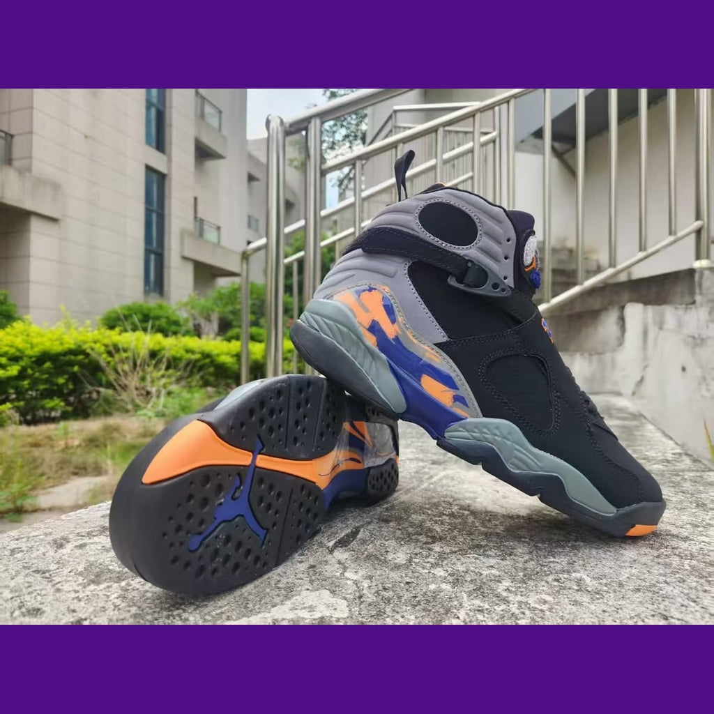 Jordan 8 Design-Inspired - "Phoenix Suns" - AJ8-PHOENIX-816 - Sole Revival and Redemption LLC